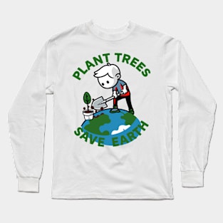 Global Greening: Grow Green Long Sleeve T-Shirt